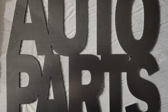 Metal Sign Auto Parts